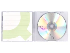 Cd-r q-connect 700mb 80min boîtier slim 10 un