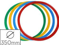 Cerceau de gym plastico rototech plat diamètre 35cm