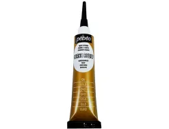 Cerne relief pébéo peinture vitrail coloris or tube 20ml