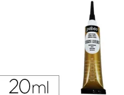 Cerne relief pébéo peinture vitrail coloris or tube 20ml