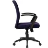 Chaise bureau q-connect rotative base metal tissu maximum supporte 130kg 895+110x550x580mm coloris noir