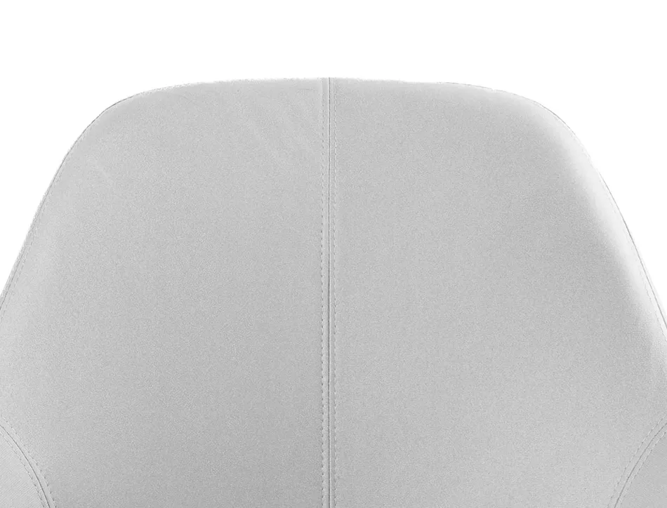 Chaise confident q-connect siemione base metallique haut max 820 larg 570 prof 580 coloris gris clair