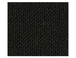Chaise de conference iso classic tissu polyfibre structure 4 pieds metal epoxy noir