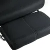 Chaise direction q-connect ravenna maille base metallique haut max 1300 larg 550 prof 510mm roues premium noir