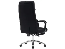 Chaise direction q-connect ravenna maille base metallique haut max 1300 larg 550 prof 510mm roues premium noir