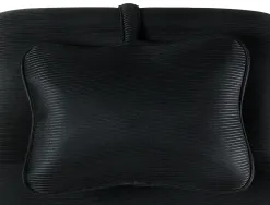 Chaise direction q-connect ravenna maille base metallique haut max 1300 larg 550 prof 510mm roues premium noir