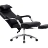 Chaise direction q-connect ravenna simil cuir base metallique haut max 1300 larg 550 prof 510mm roues premium noir