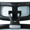 Chaise direction q-connect sorrento maille base metallique haut max 1320 larg 650 prof 600mm roues premium bleu-gris