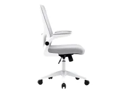 Chaise operateur q-connect alba maille base metallique haut max 1110 larg 610 prof 580mm roues premium gris clair