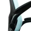 Chaise operateur q-connect alba maille base metallique haut max 1110 larg 610 prof 580mm roues premium coloris bleu-noir