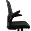 Chaise operateur q-connect alba maille base metallique haut max 1110 larg 610 prof 580mm roues premium coloris noir