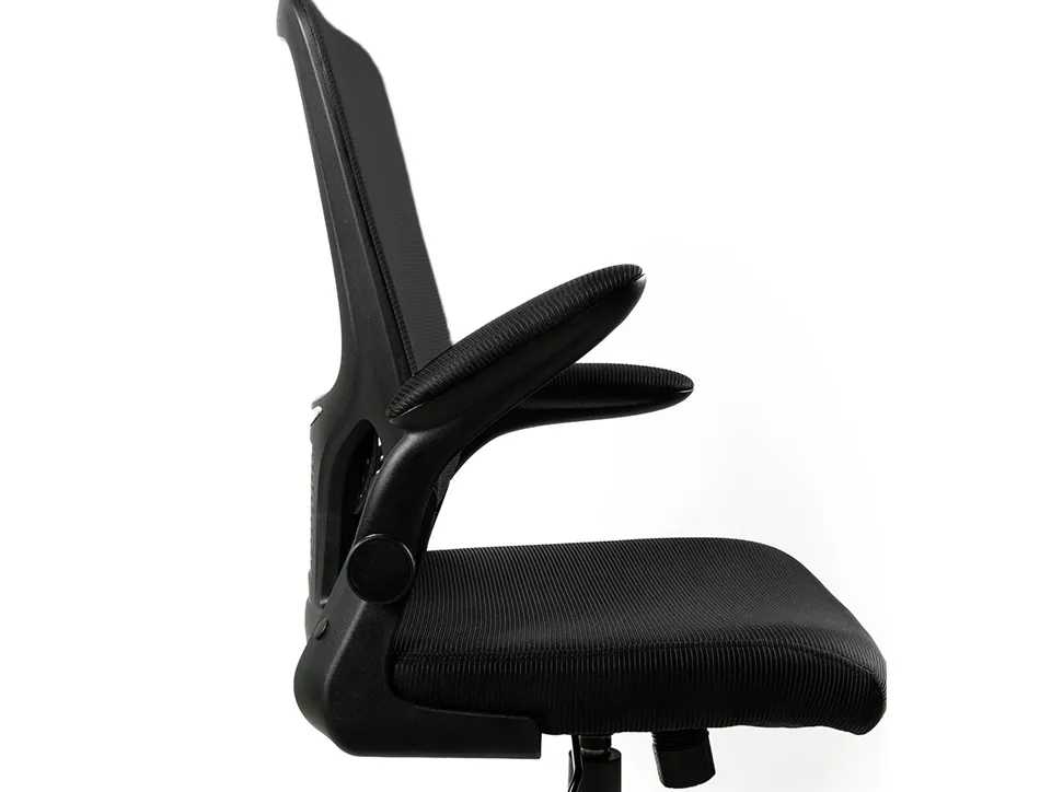 Chaise operateur q-connect alba maille base metallique haut max 1110 larg 610 prof 580mm roues premium coloris noir