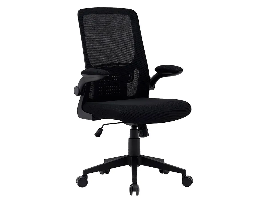 Chaise operateur q-connect alba maille base metallique haut max 1110 larg 610 prof 580mm roues premium coloris noir