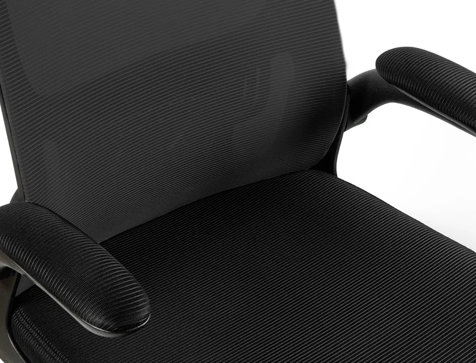 Chaise operateur q-connect alba maille base metallique haut max 1110 larg 610 prof 580mm roues premium coloris noir