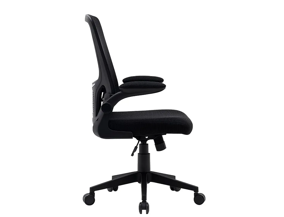 Chaise operateur q-connect alba maille base metallique haut max 1110 larg 610 prof 580mm roues premium coloris noir
