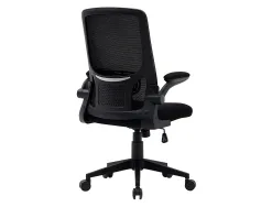 Chaise operateur q-connect alba maille base metallique haut max 1110 larg 610 prof 580mm roues premium coloris noir