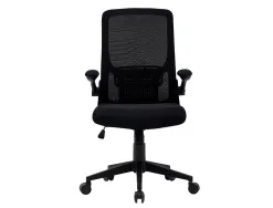 Chaise operateur q-connect alba maille base metallique haut max 1110 larg 610 prof 580mm roues premium coloris noir