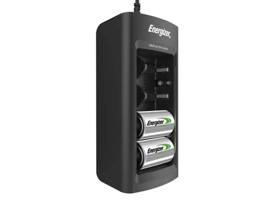 Chargeur energizer piles universelles aa aaa c d et 9v charge entre 3 et 5h 240v