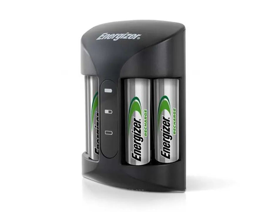 Chargeur energizer pro piles aa aaa 2000mah 2 ou 4 piles indicateurs lumineux