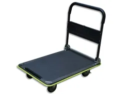 Chariot pliable wonday 300 kg gris / noir avec porte-outils