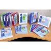 Chemise 3 rabats exacompta krea cover a4 couverture personnalisable pp opaque coloris blanc