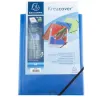 Chemise 3 rabats exacompta krea cover a4 couverture personnalisable pp transparent coloris assortis