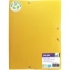 Chemise 3 rabats office plast polypro recycle coloris jaune