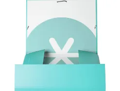 Chemise antartik a4+ elastique3 rabats carton remborde trending topic 2020 coloris turquoise