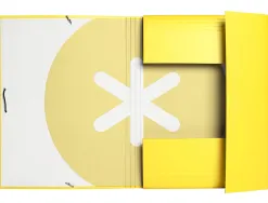 Chemise antartik a4+ elastique3 rabats carton remborde trending topic 2020 coloris jaune