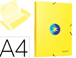 Chemise antartik a4+ elastique3 rabats carton remborde trending topic 2020 coloris jaune
