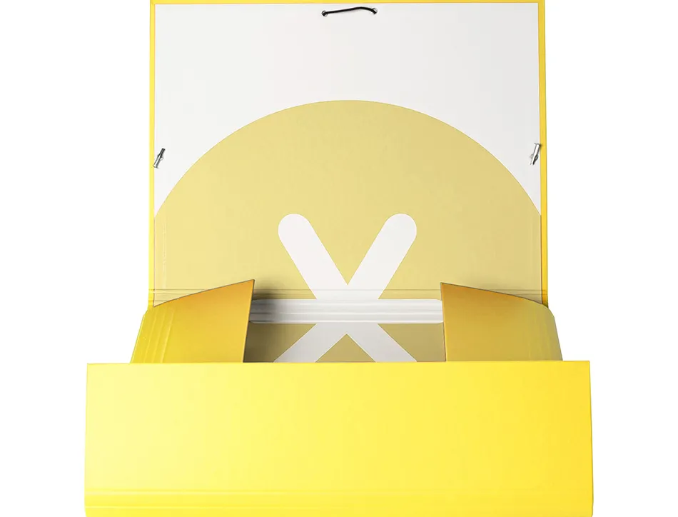 Chemise antartik a4+ elastique3 rabats carton remborde trending topic 2020 coloris jaune