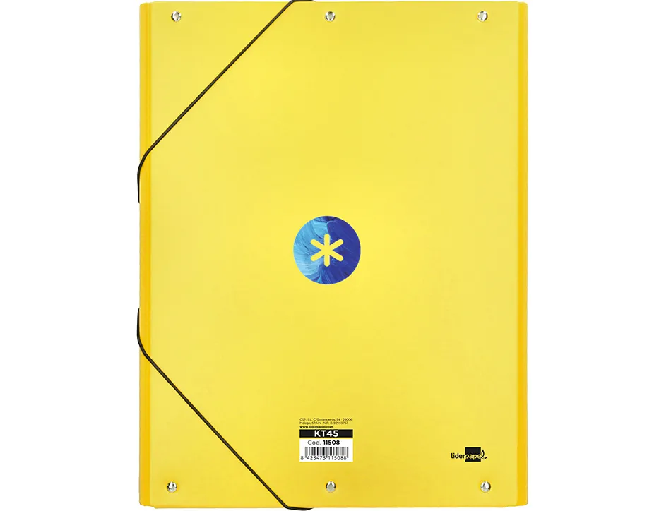 Chemise antartik a4+ elastique3 rabats carton remborde trending topic 2020 coloris jaune