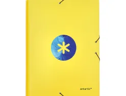 Chemise antartik a4+ elastique3 rabats carton remborde trending topic 2020 coloris jaune