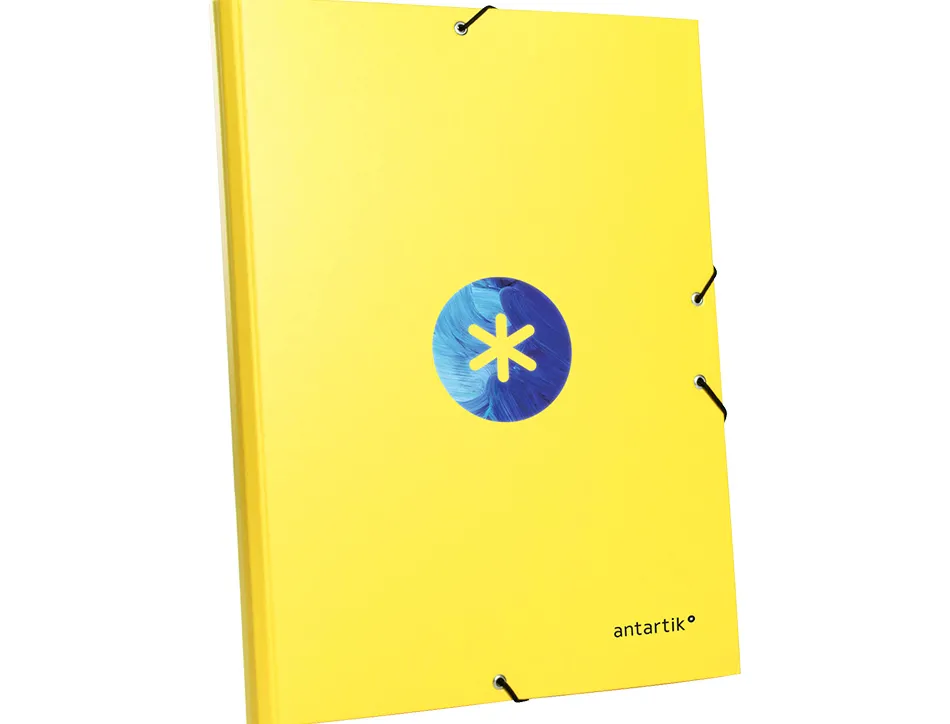 Chemise antartik a4+ elastique3 rabats carton remborde trending topic 2020 coloris jaune