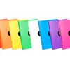 Chemise antartik a4 élastique 3 rabats carton rembordé coloris assortis