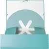 Chemise antartik carton remborde a4+ 3 rabats elastique coloris menthe
