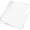 Chemise avec onglet q-connect 180mc coloris transparent