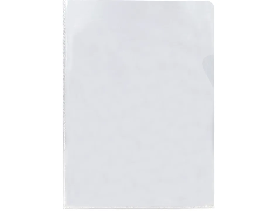 Chemise avec onglet q-connect 180mc coloris transparent