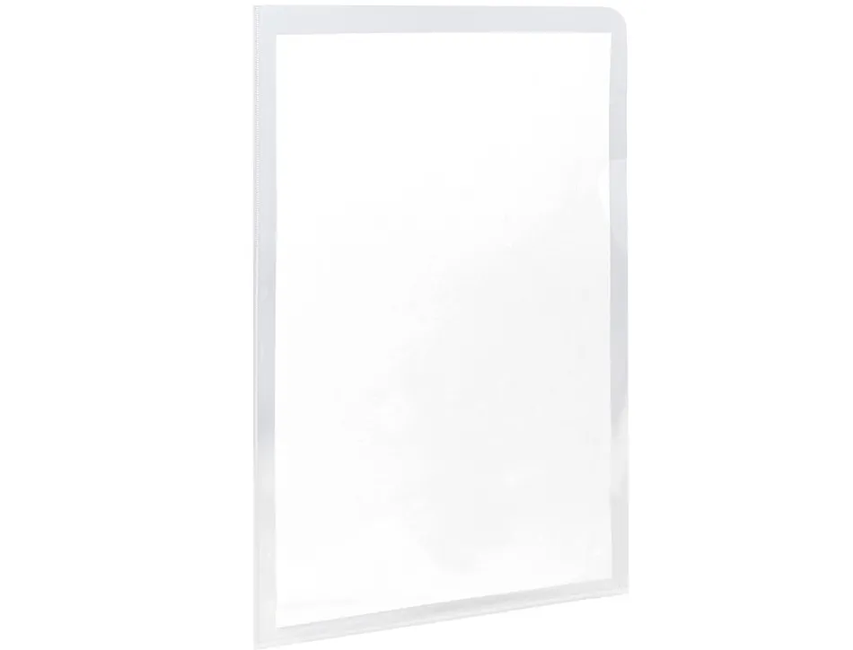 Chemise avec onglet q-connect 180mc coloris transparent