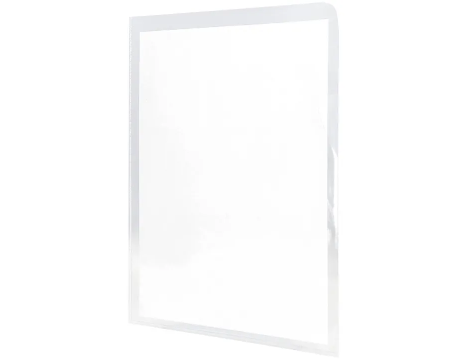 Chemise avec onglet q-connect 180mc coloris transparent