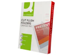 Chemise avec onglet q-connect 110mc coloris transparent