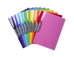 Chemise clip exacompta iderama a4 pp design coloris assortis