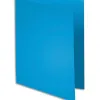 Chemise dossier exacompta qualite superieure a4 24x32cm 210g coloris bleu lot de 10