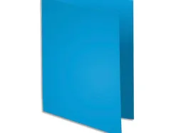 Chemise dossier exacompta qualite superieure a4 24x32cm 210g coloris bleu lot de 10