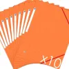 Chemise elastique 3 rabats oxford topfile+ a4 orange
