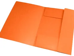 Chemise elastique 3 rabats oxford topfile+ a4 orange