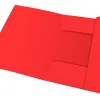 Chemise elastique 3 rabats oxford eurofolio+ a4 rouge