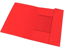 Chemise elastique 3 rabats oxford eurofolio+ a4 rouge