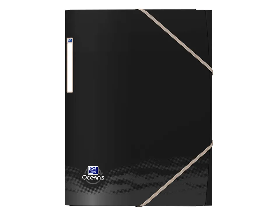 Chemise elastique hamelin oxford school life oceanis a4 polypropylene recycle opaque assortis