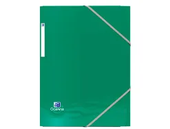 Chemise elastique hamelin oxford school life oceanis a4 polypropylene recycle opaque assortis
